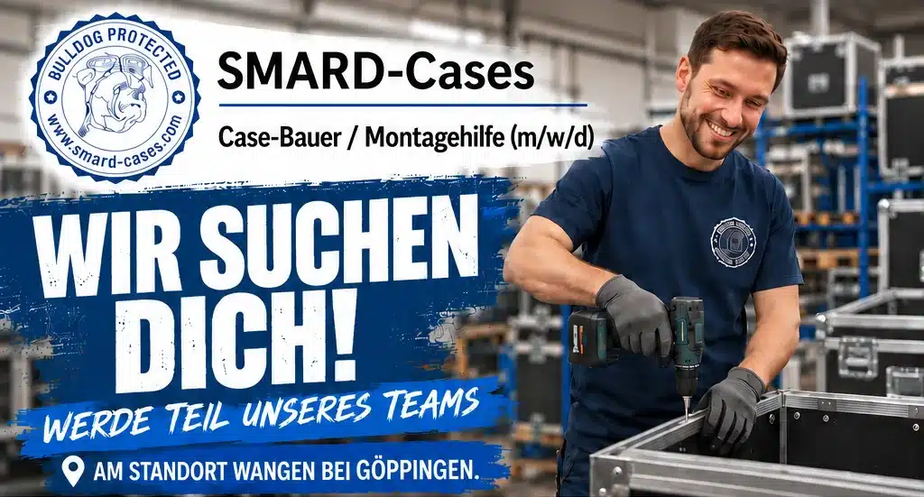 Wir suchen dich! Case-Bauer / Montagehilfe (m/w/d) bei SMARD-Cases in Wangen bei Göppingen